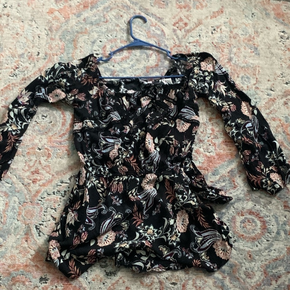 Paisley romper